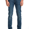 Pantalon slim en jean avec coutures