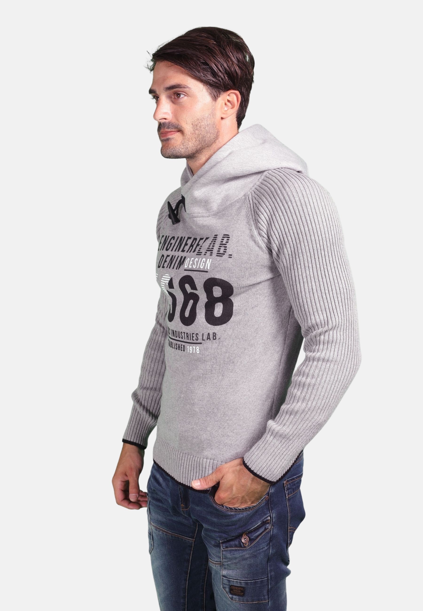 SWEATER TRICOT GALGA MEDIA ALGODÓN