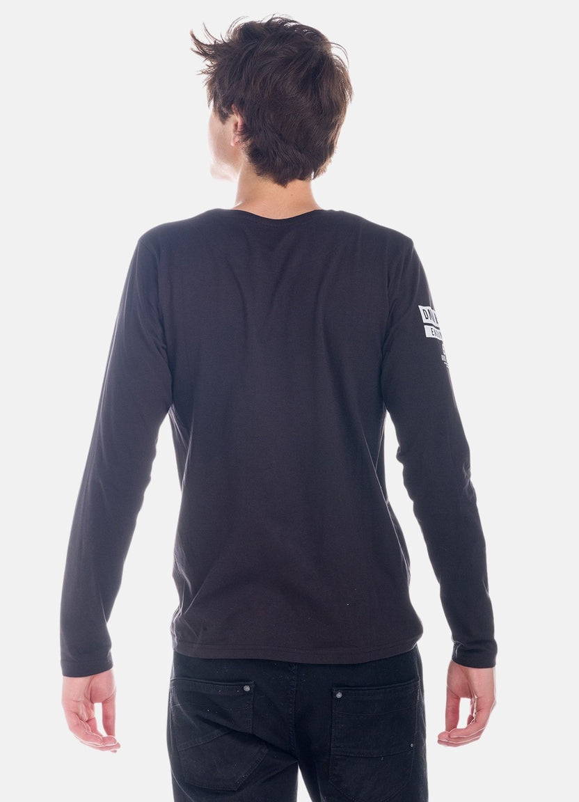 Long sleeve printed t-shirt