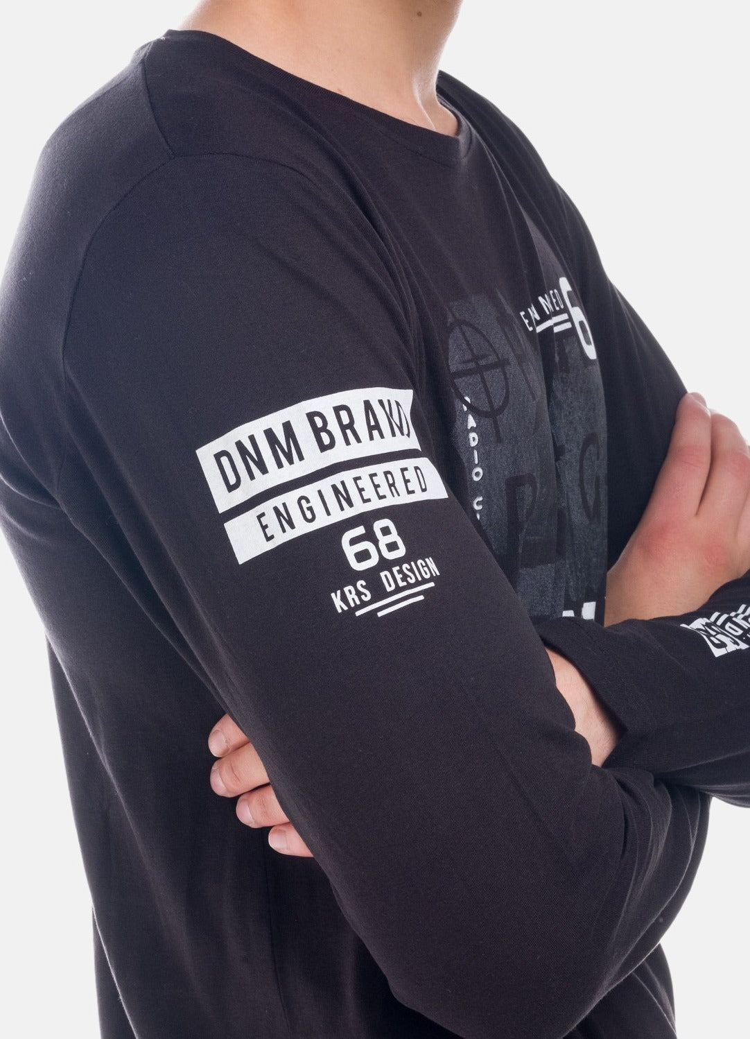 T-shirt imprimé à manches longues