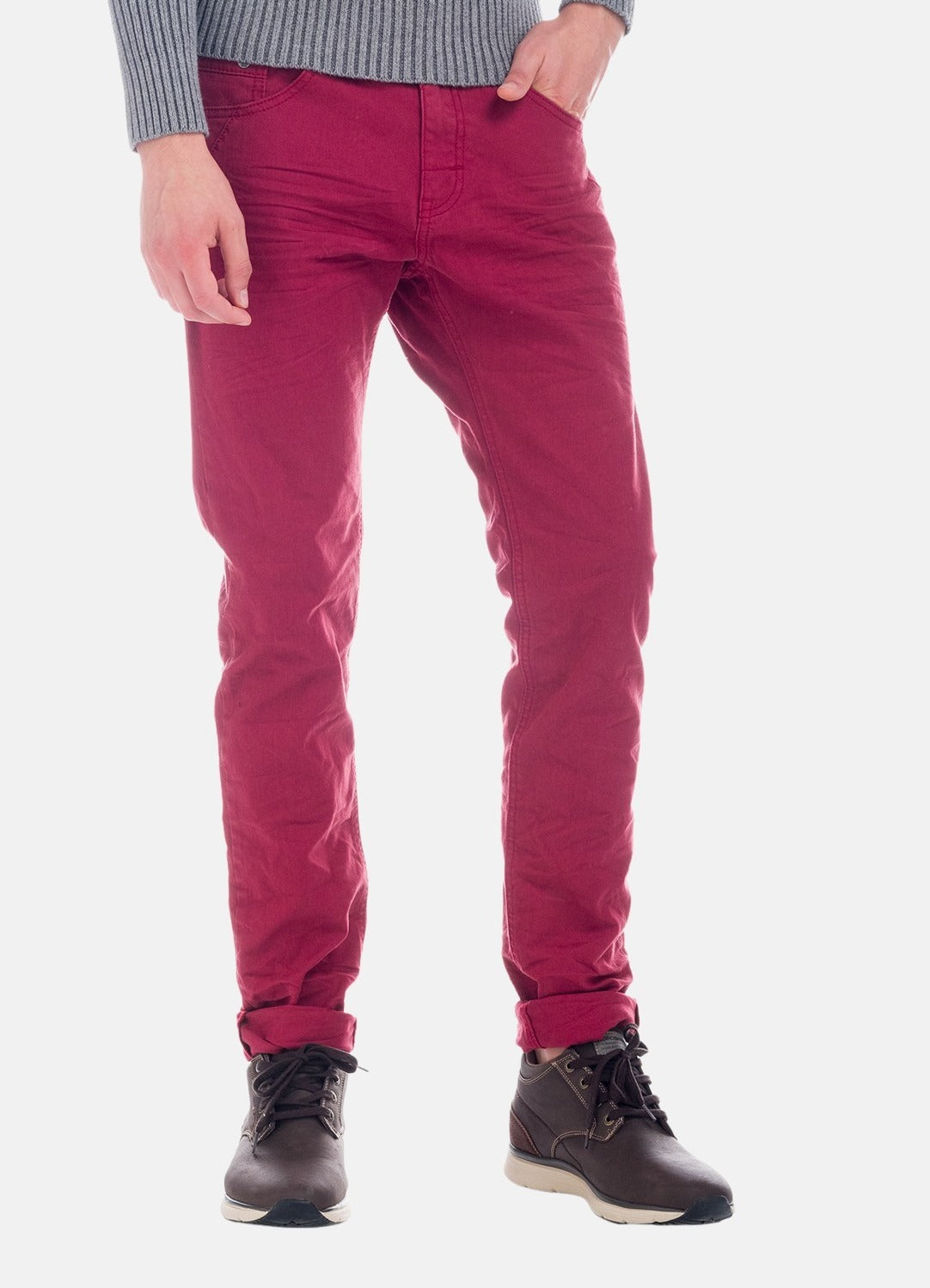 Denim regular colores con elastico