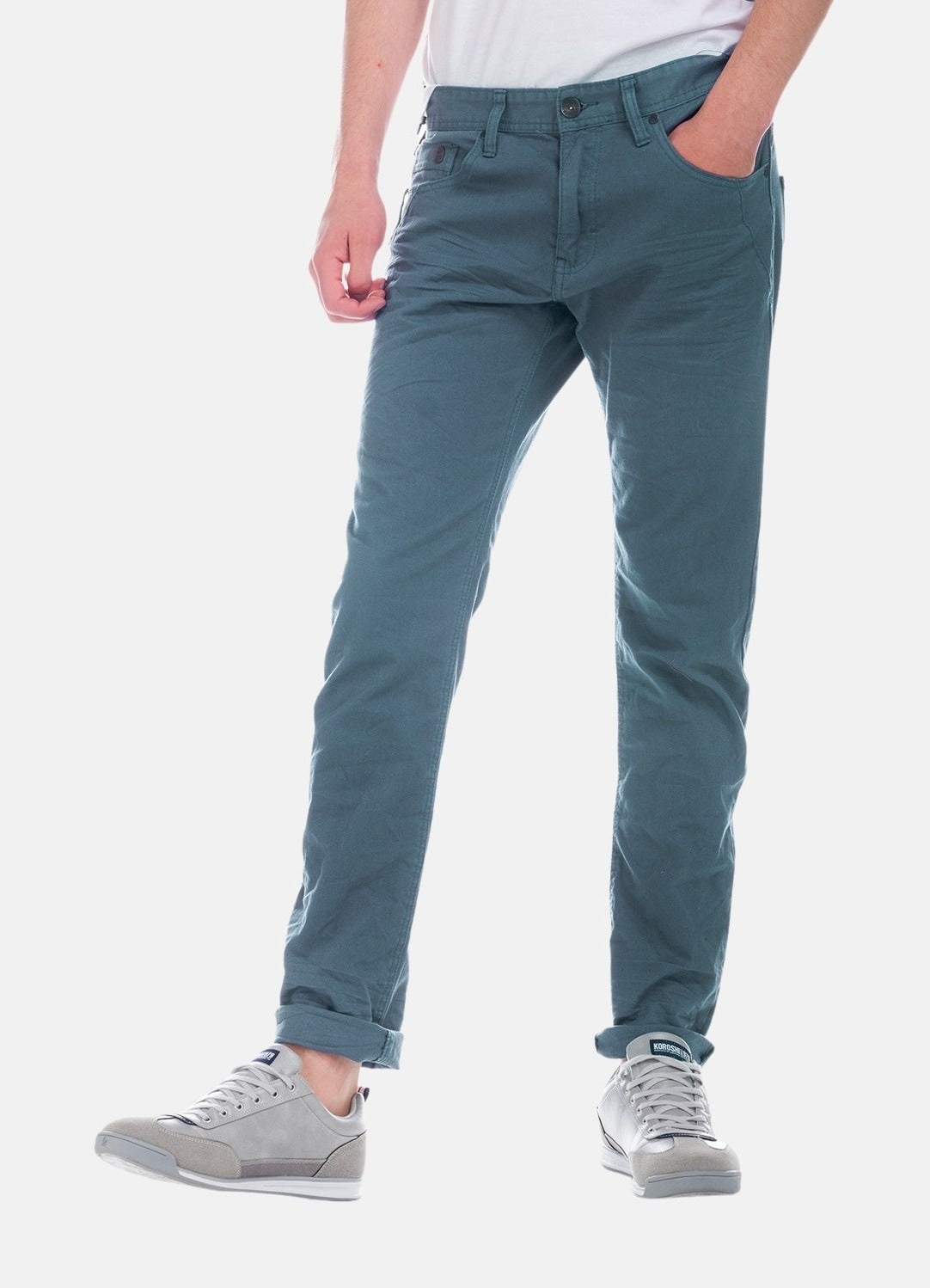 Denim regular colores con elastico