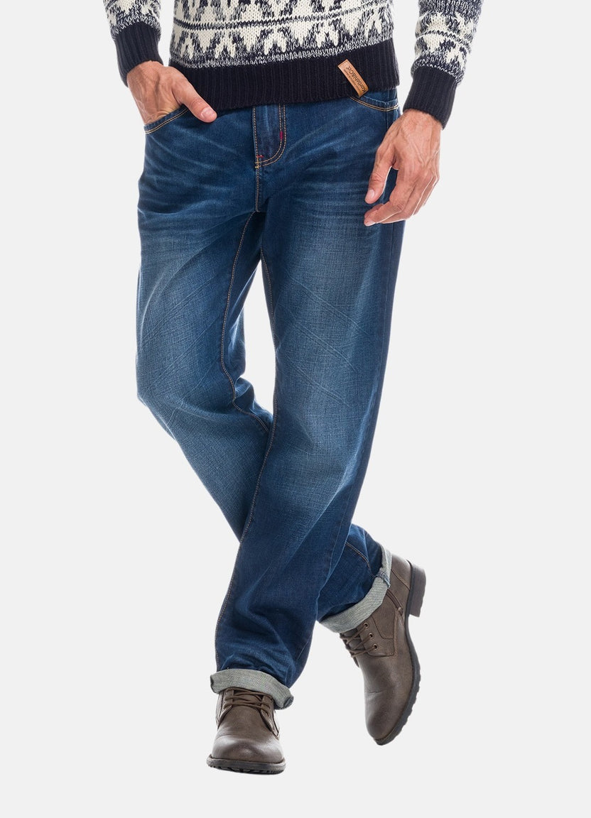 Pantalon denim confort