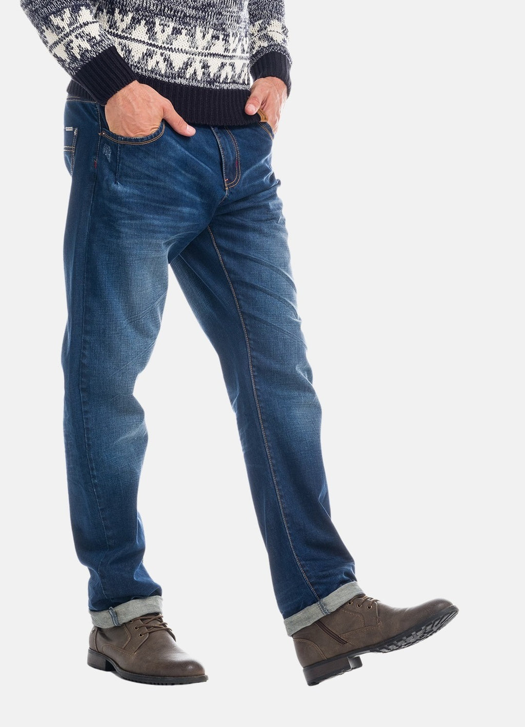 Comfort denim pants