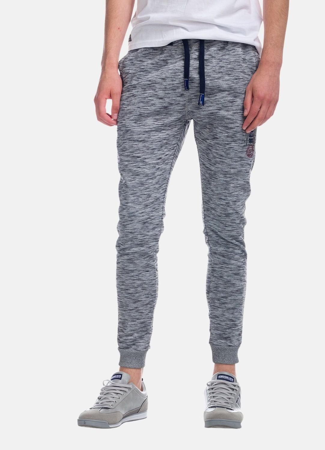 Pantalon jogging jaspeado