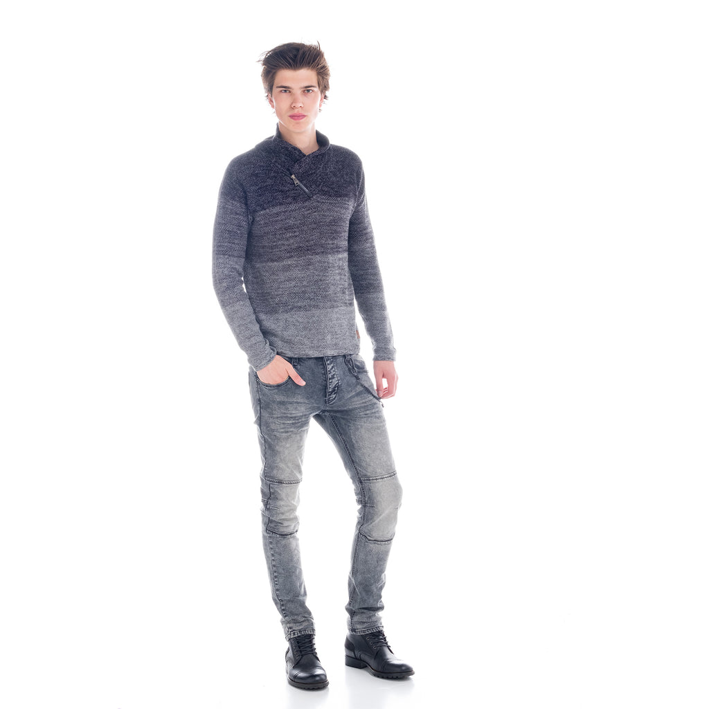 Maglione in maglia marmorizzata