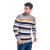 Maglione lavorato a righe