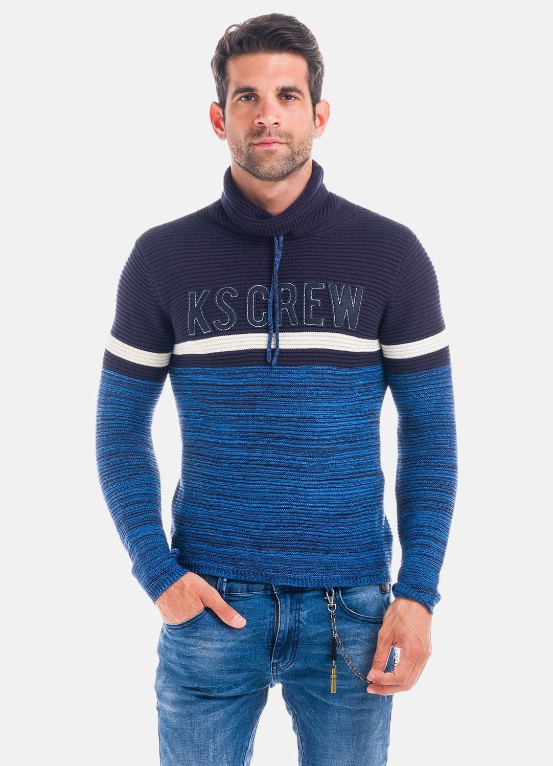 Jersey de punto rayas