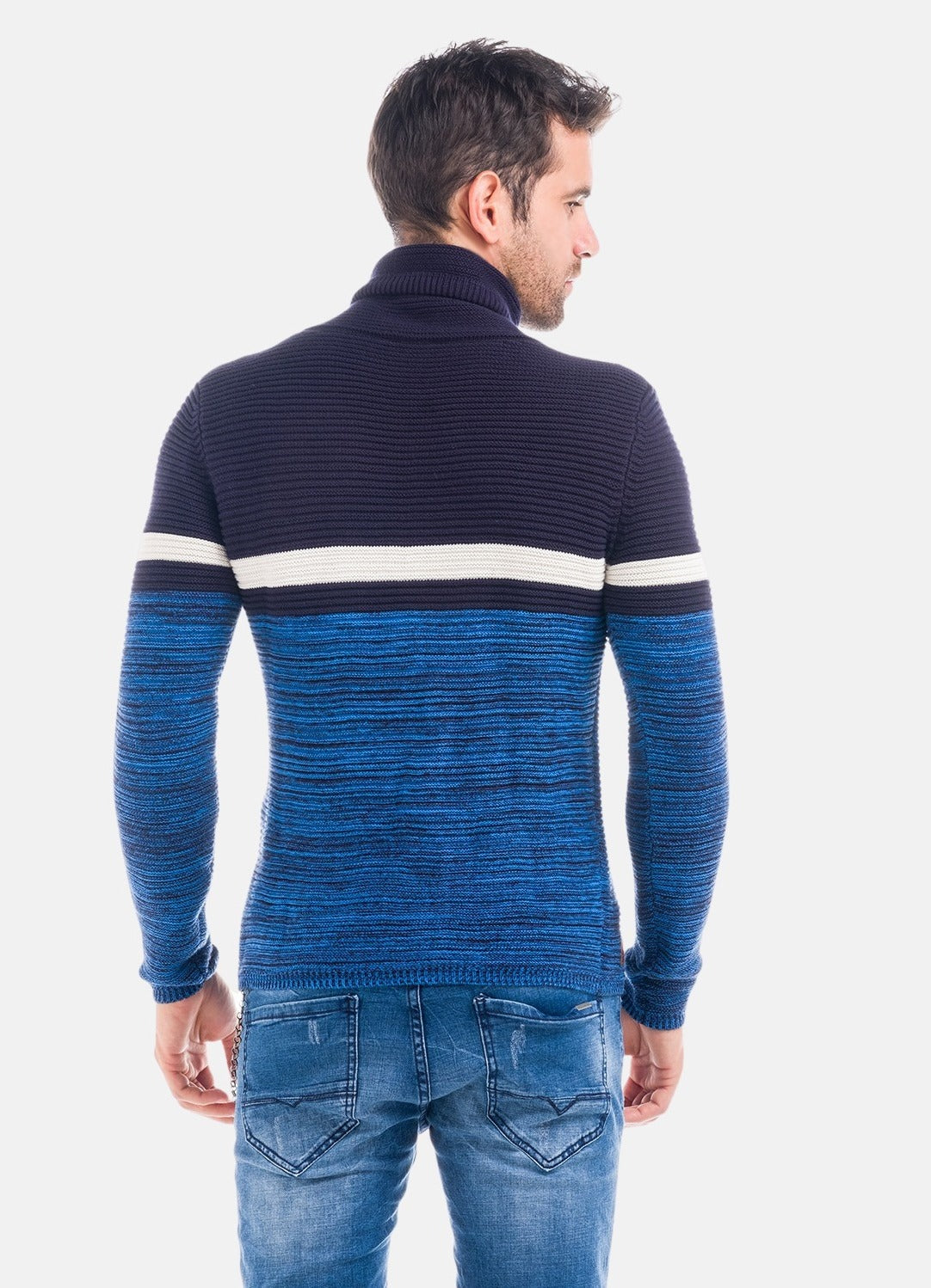 Jersey de punto rayas