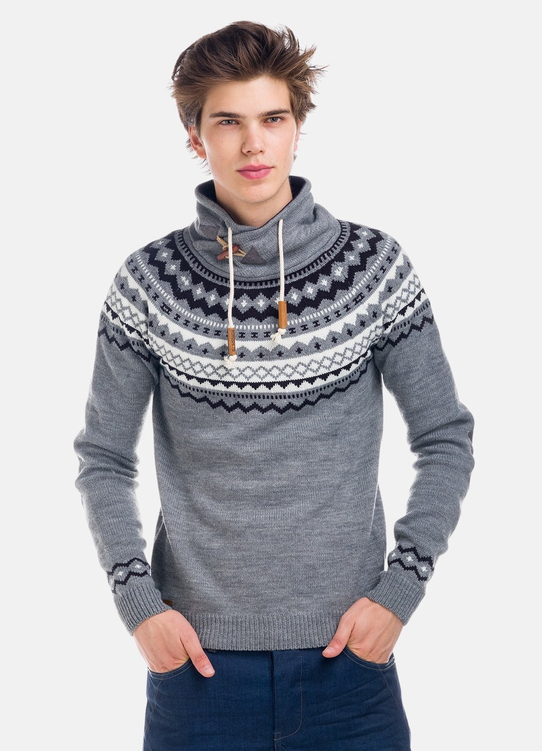 Pull en tricot d'hiver