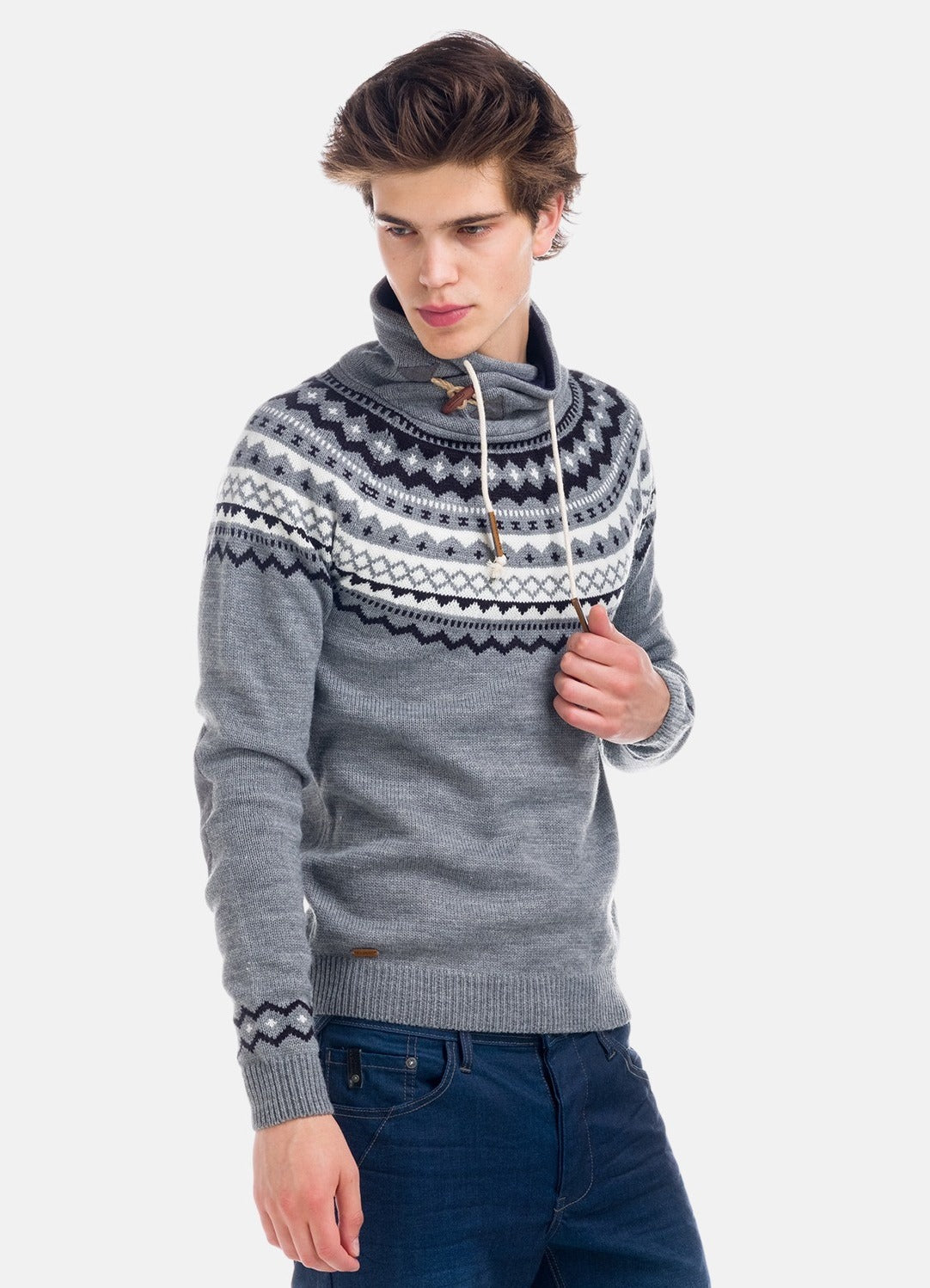 Pull en tricot d'hiver