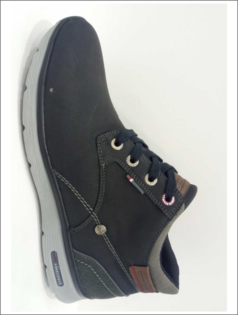 Leather-type sport boot