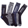Pack 4 paires de chaussettes homme
