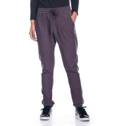Pantalon jogger avec paillettes latérales pour femme gris - Koroshi 1822PT21