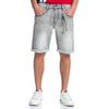 Regular stretch denim shorts for Men