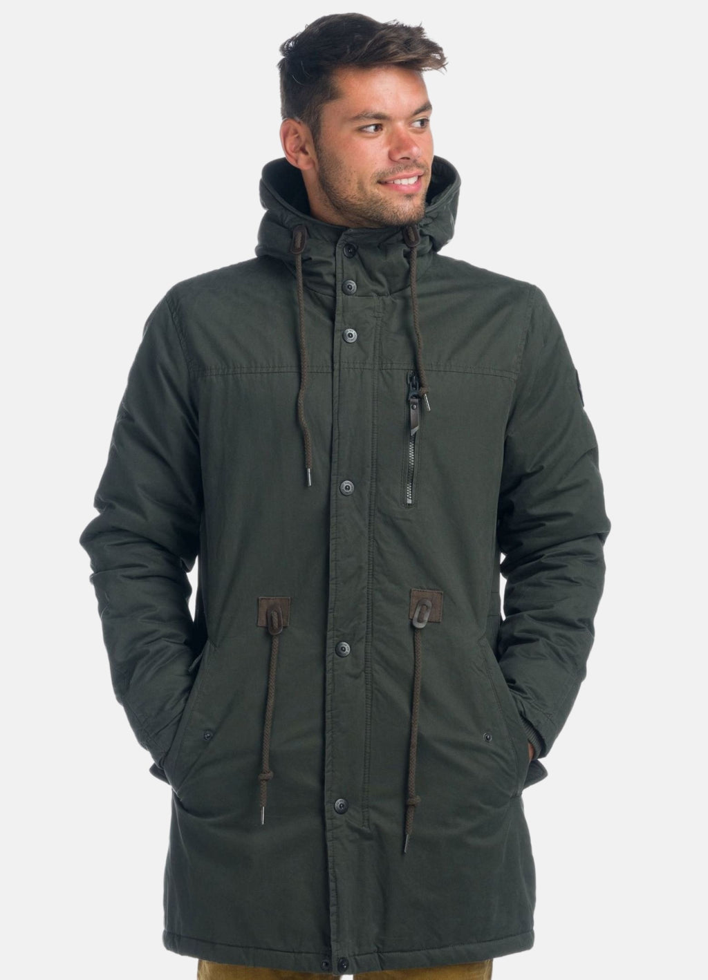 Parka larga