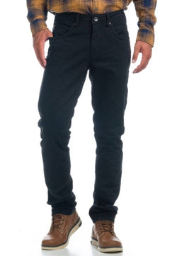 Pantalons 5 butxaques twill straight regular home negre - Koroshi 1921PT01
