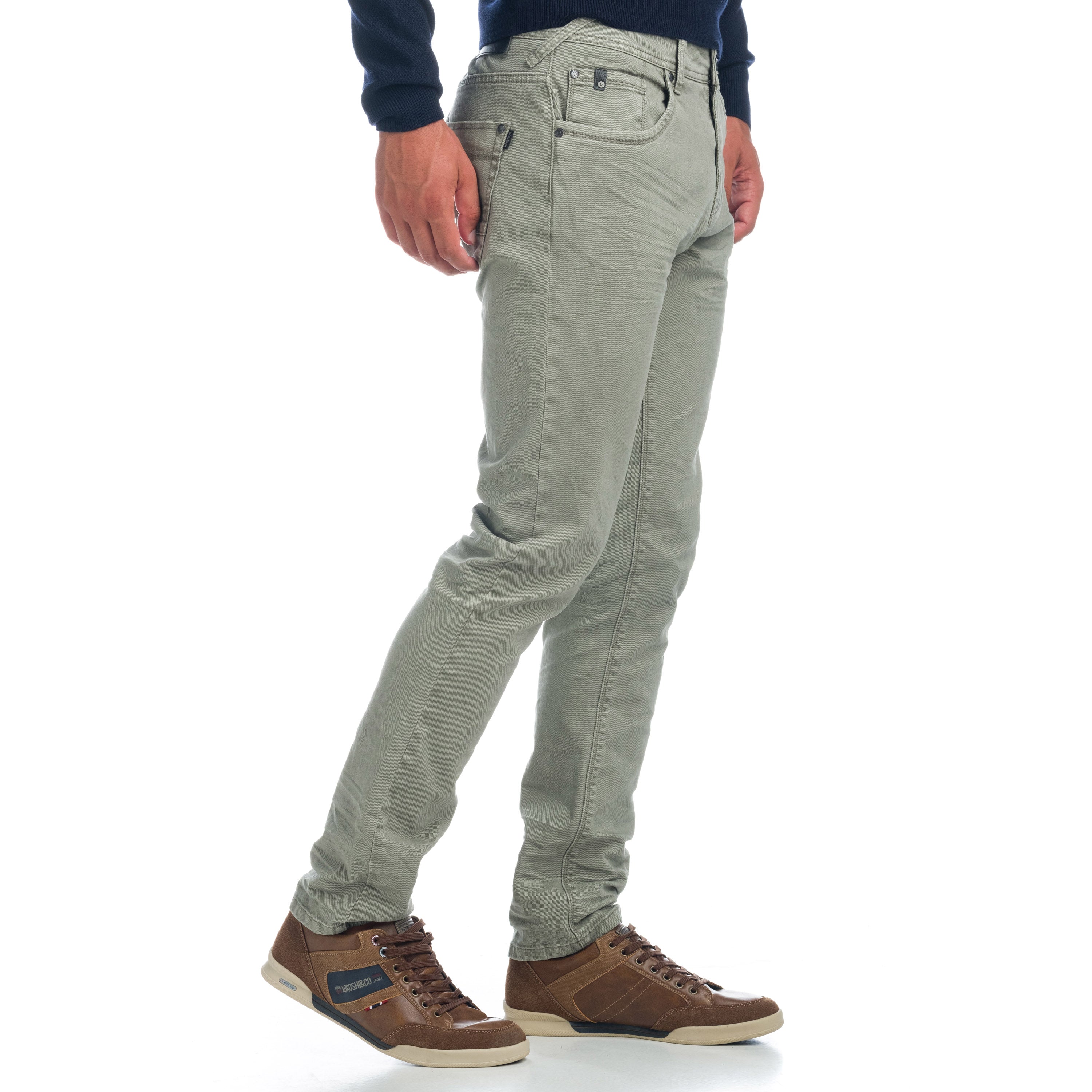 Pantalons llargs rectes regulars