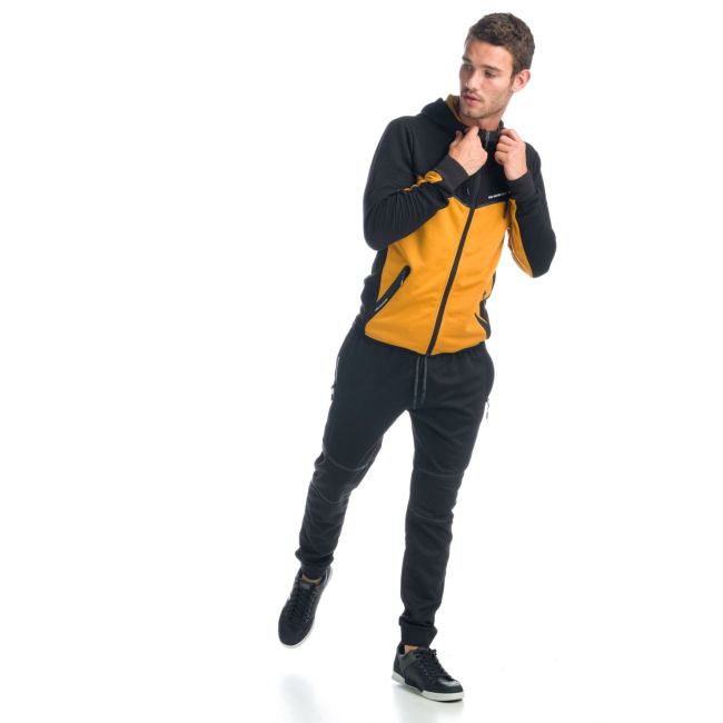 Pantalón Deportivo largo jogger engomado contraste