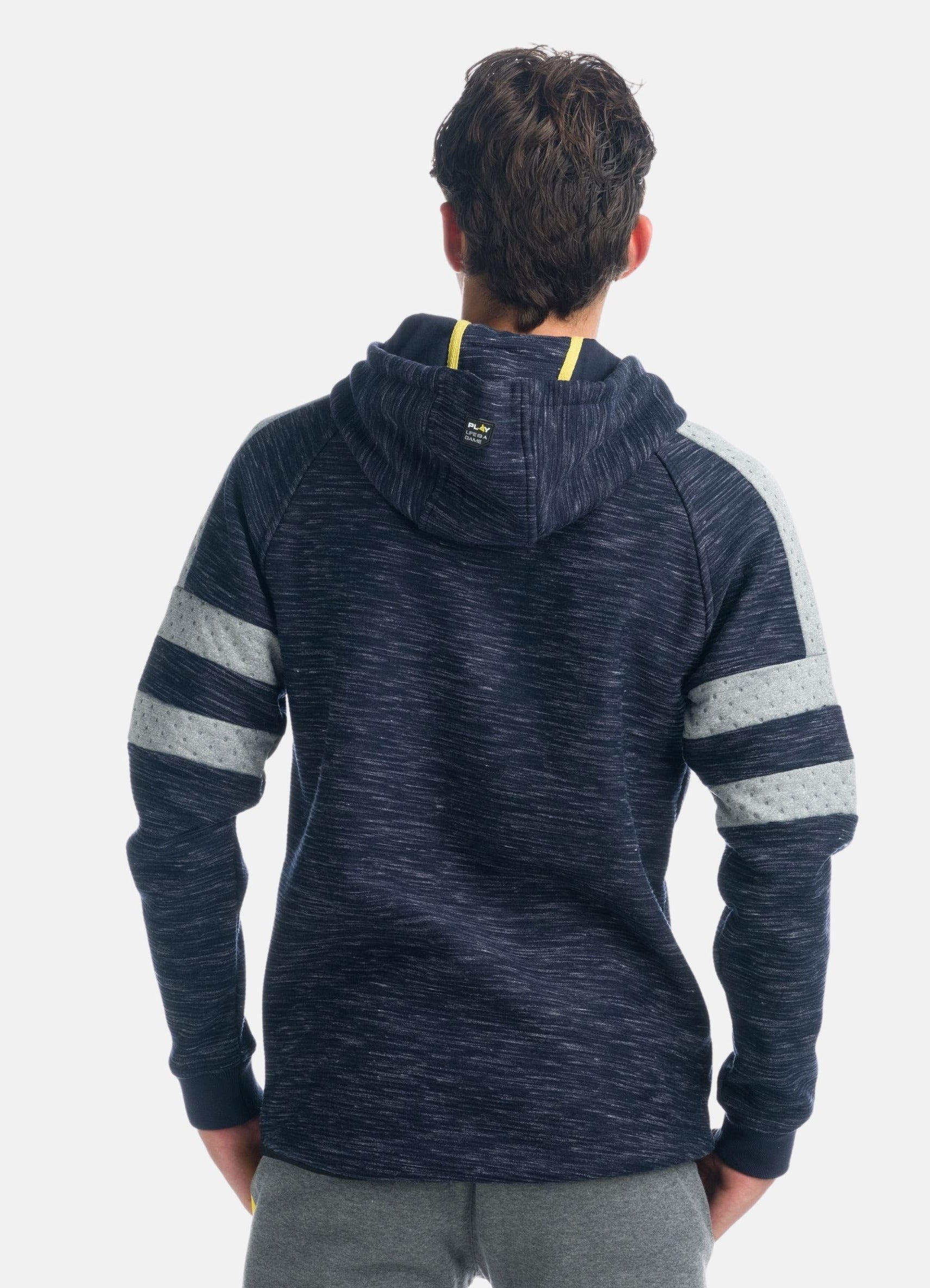 Sudadera efecto jaspeado