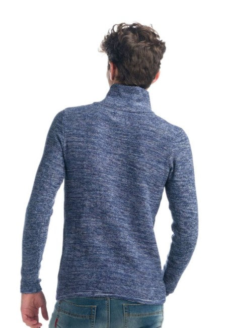 Pull tricoté imprimé texte | Regard quotidien