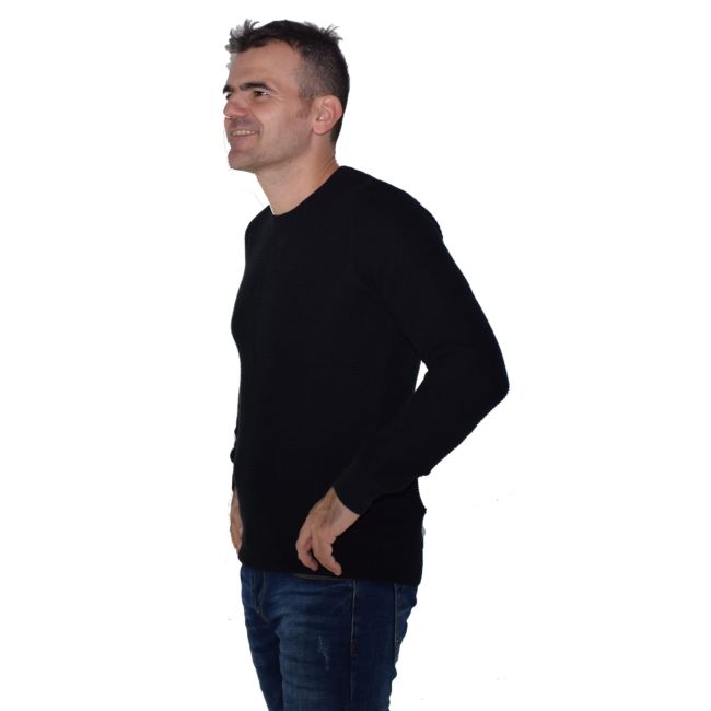 Feiner Kammstrickpullover