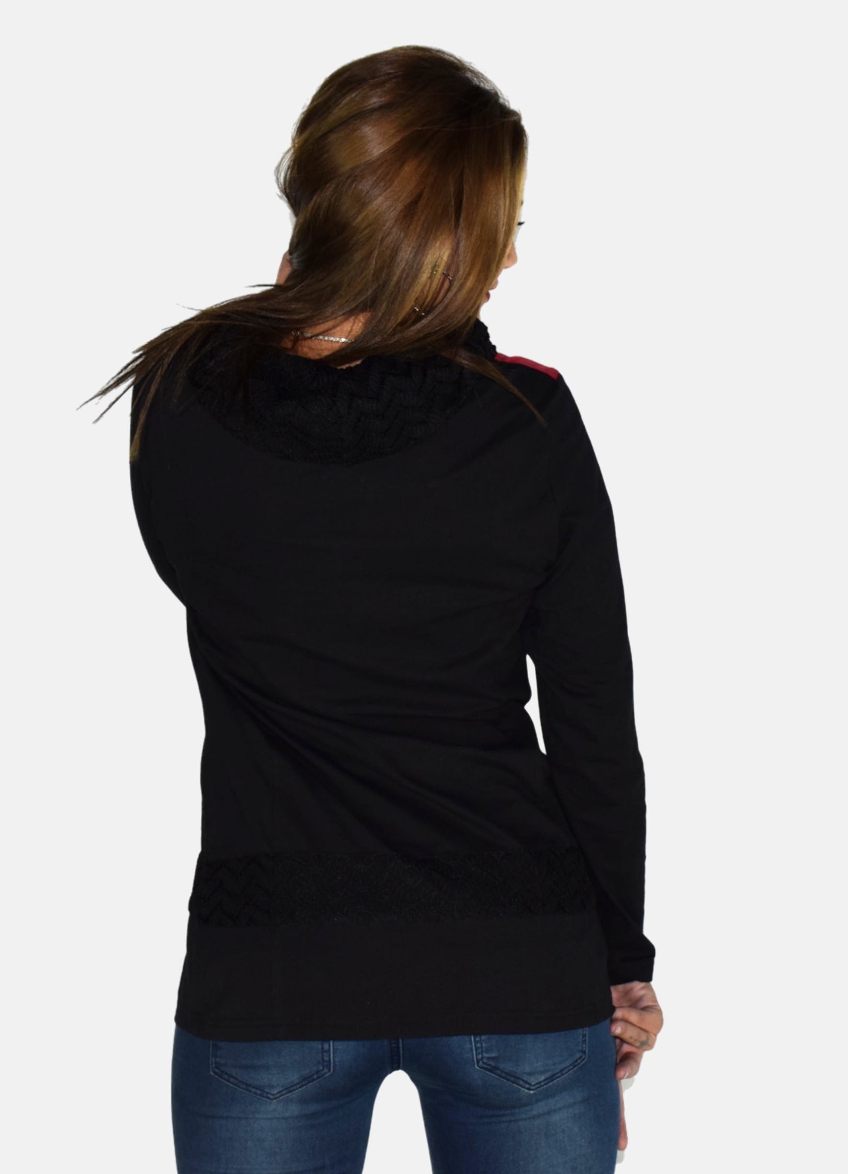 Camiseta  estampado flock y foil