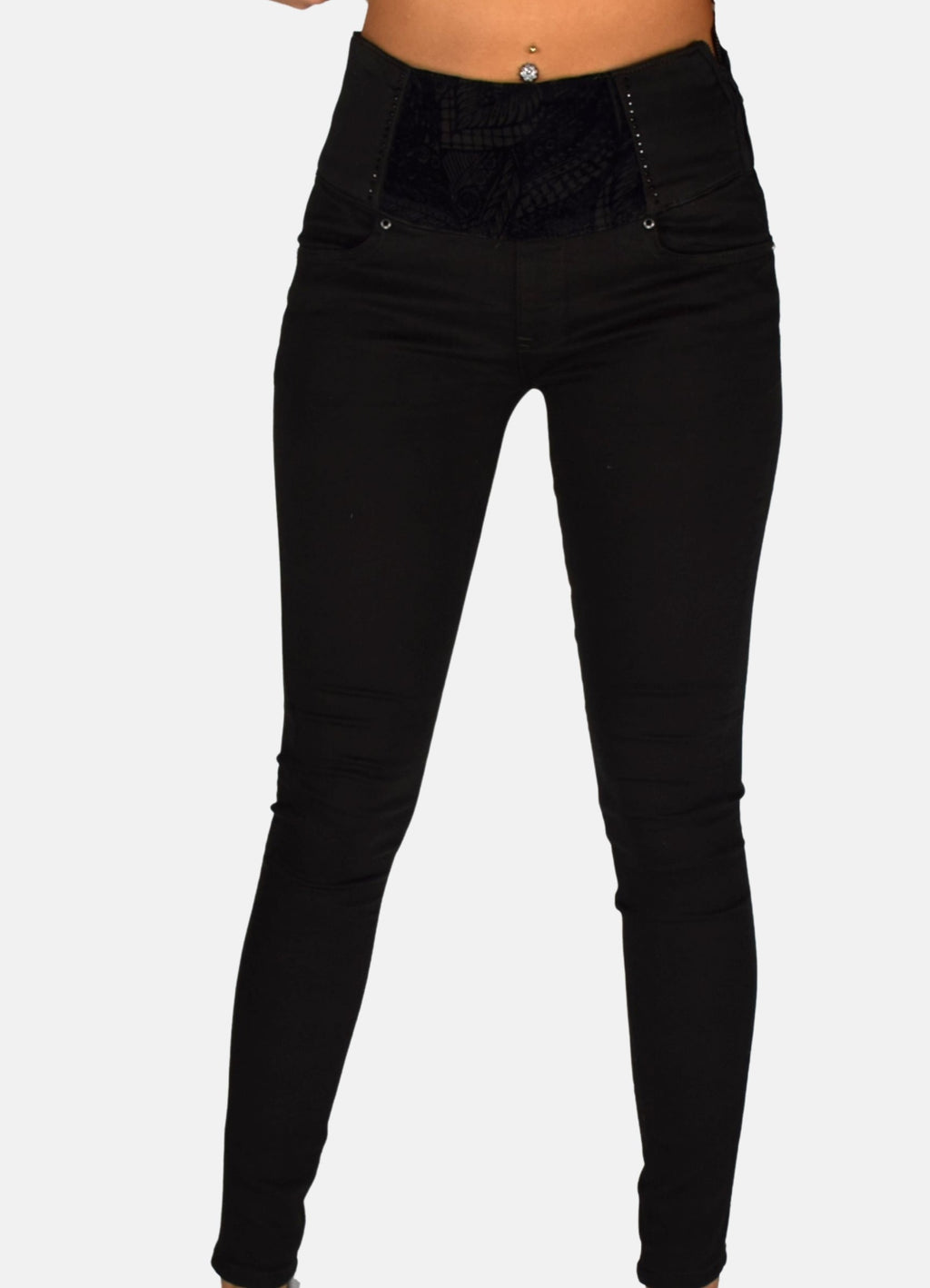 Pantalons llargs i rectes estampats per a dona