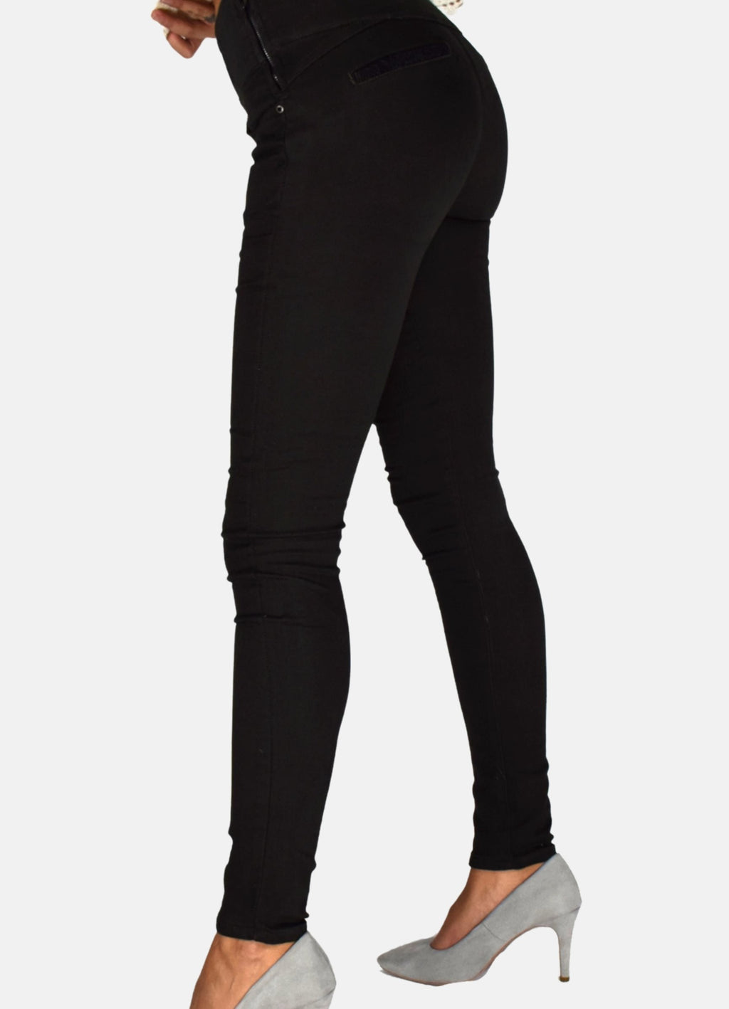 Pantalons llargs i rectes estampats per a dona
