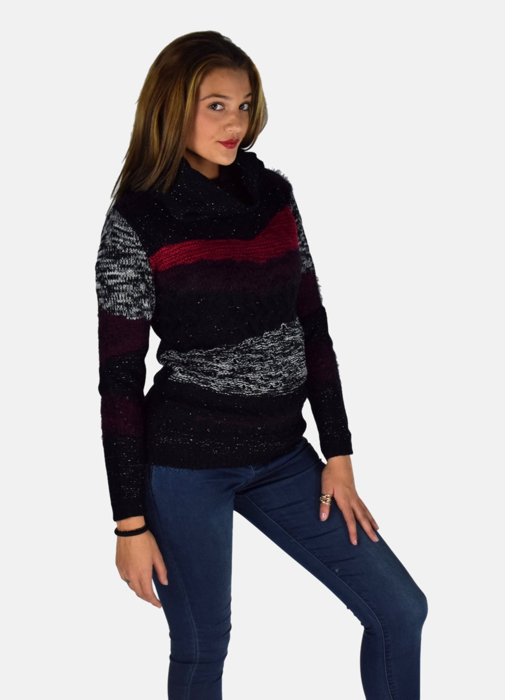 Jersei amb talls contrastats