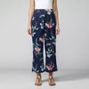 Pantalons rectes semi amples per a dona