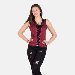 Top tirants efecte davant lluentons dona vermell - Koroshi 2012TP48