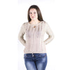 Pull tricot multicolore