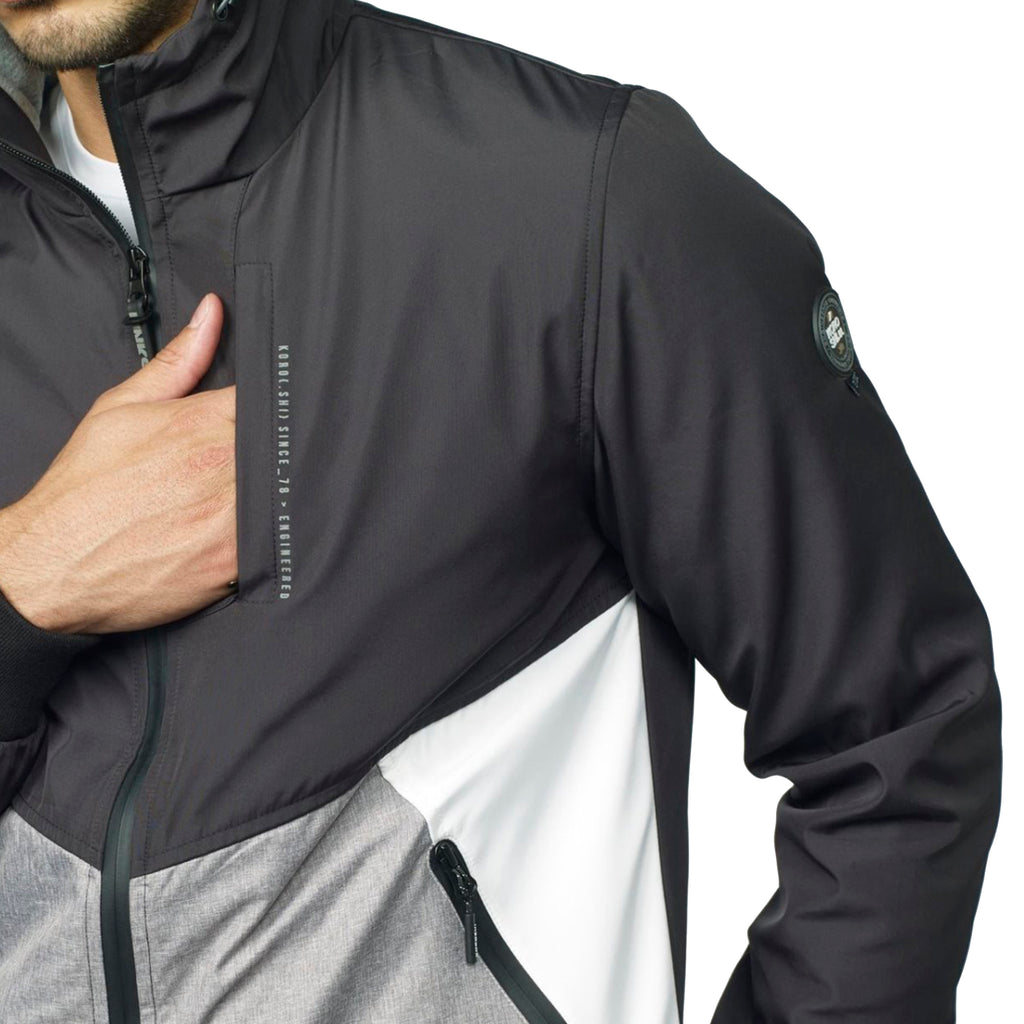 Lightweight padded jacket with hood