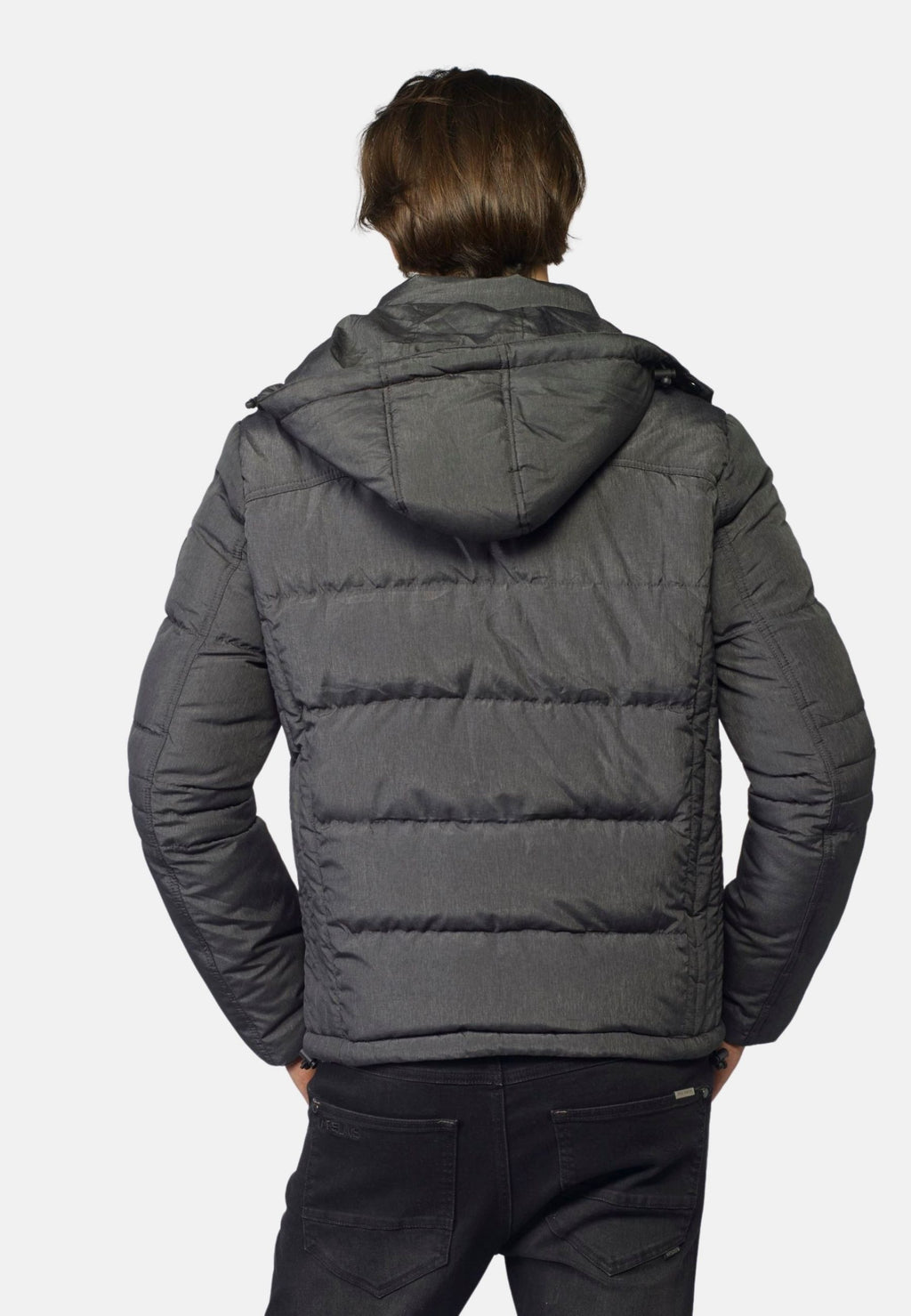 Padded jacket with lining
