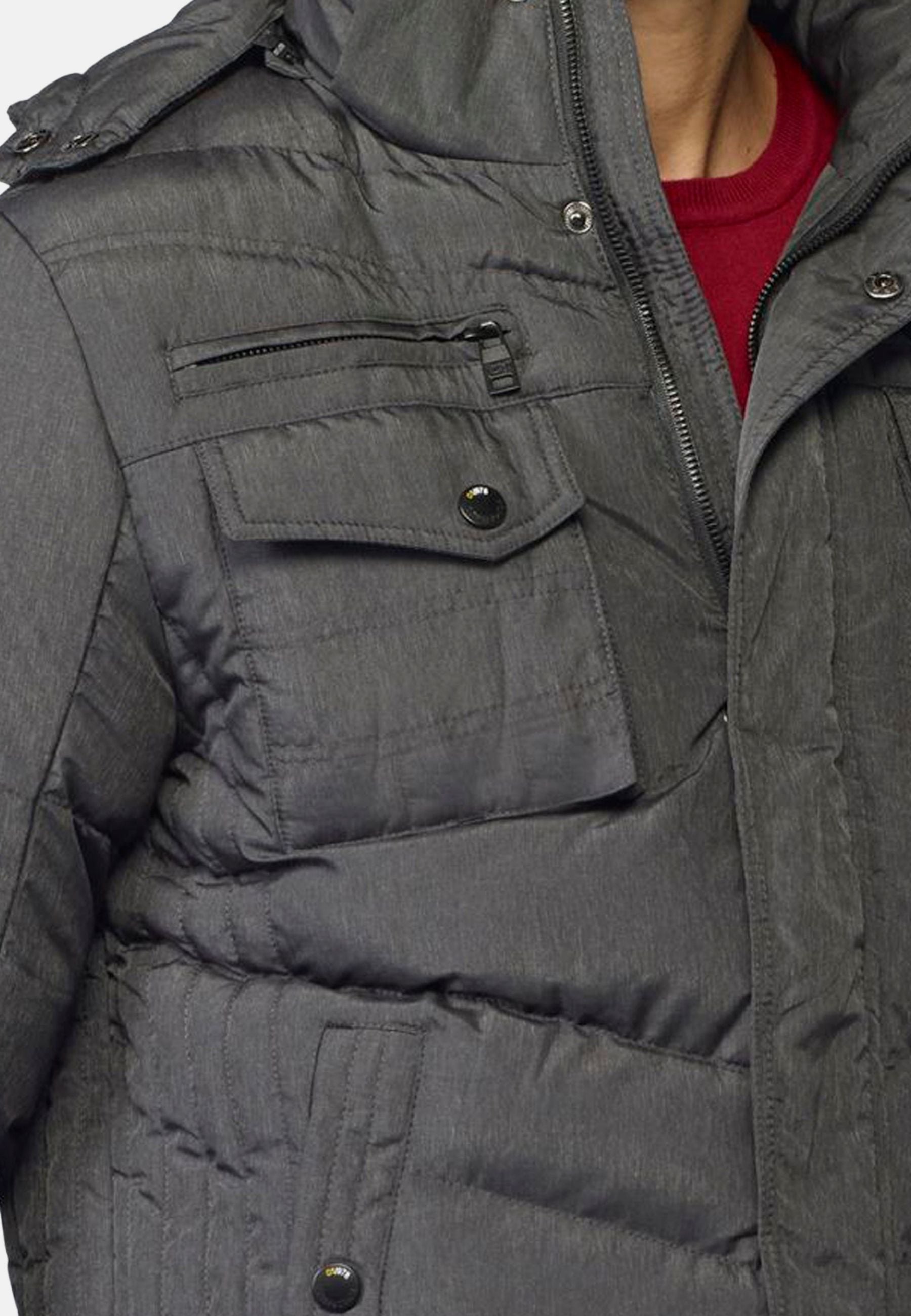 Padded jacket with lining