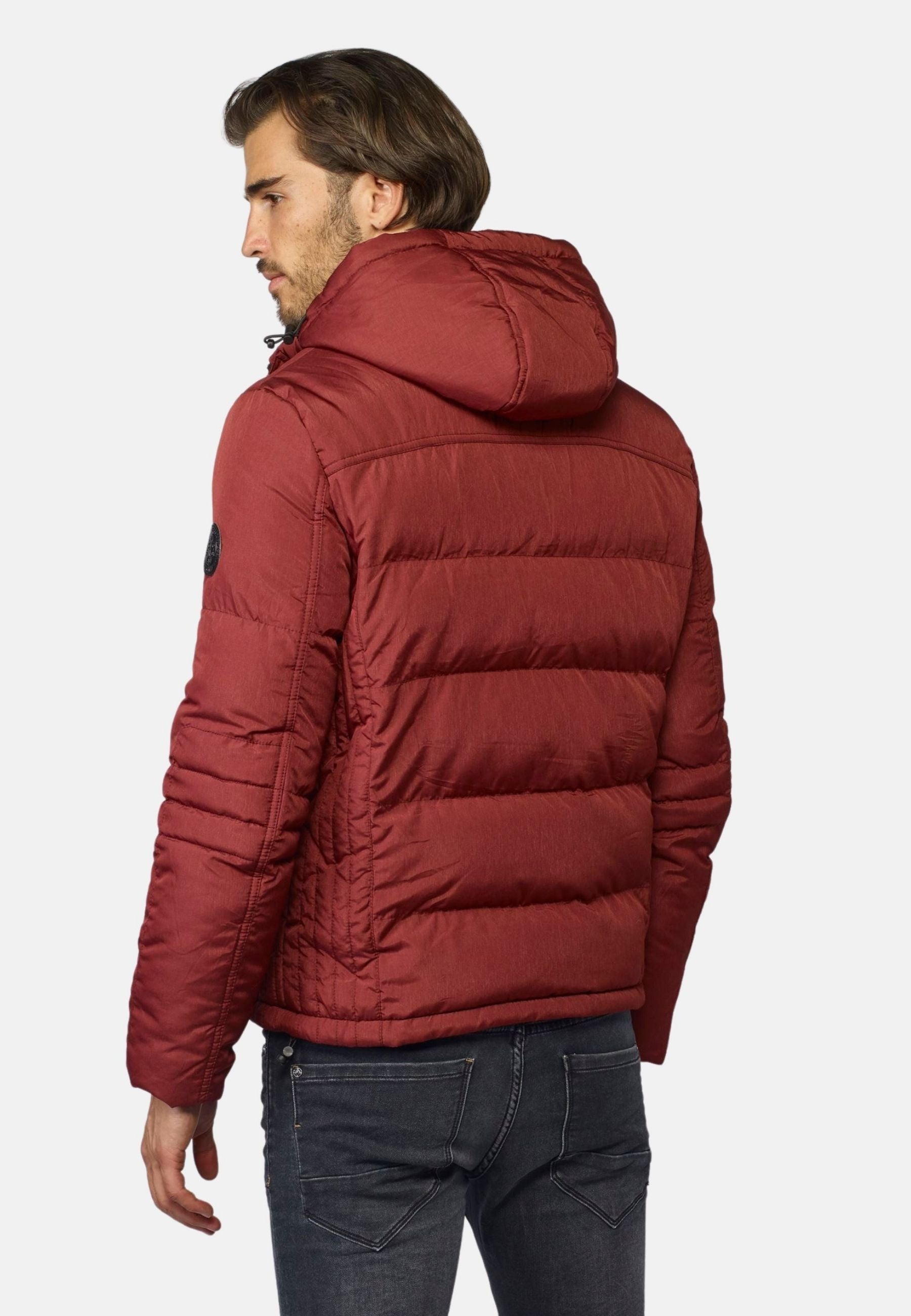 Padded jacket with lining