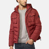 Padded jacket with lining