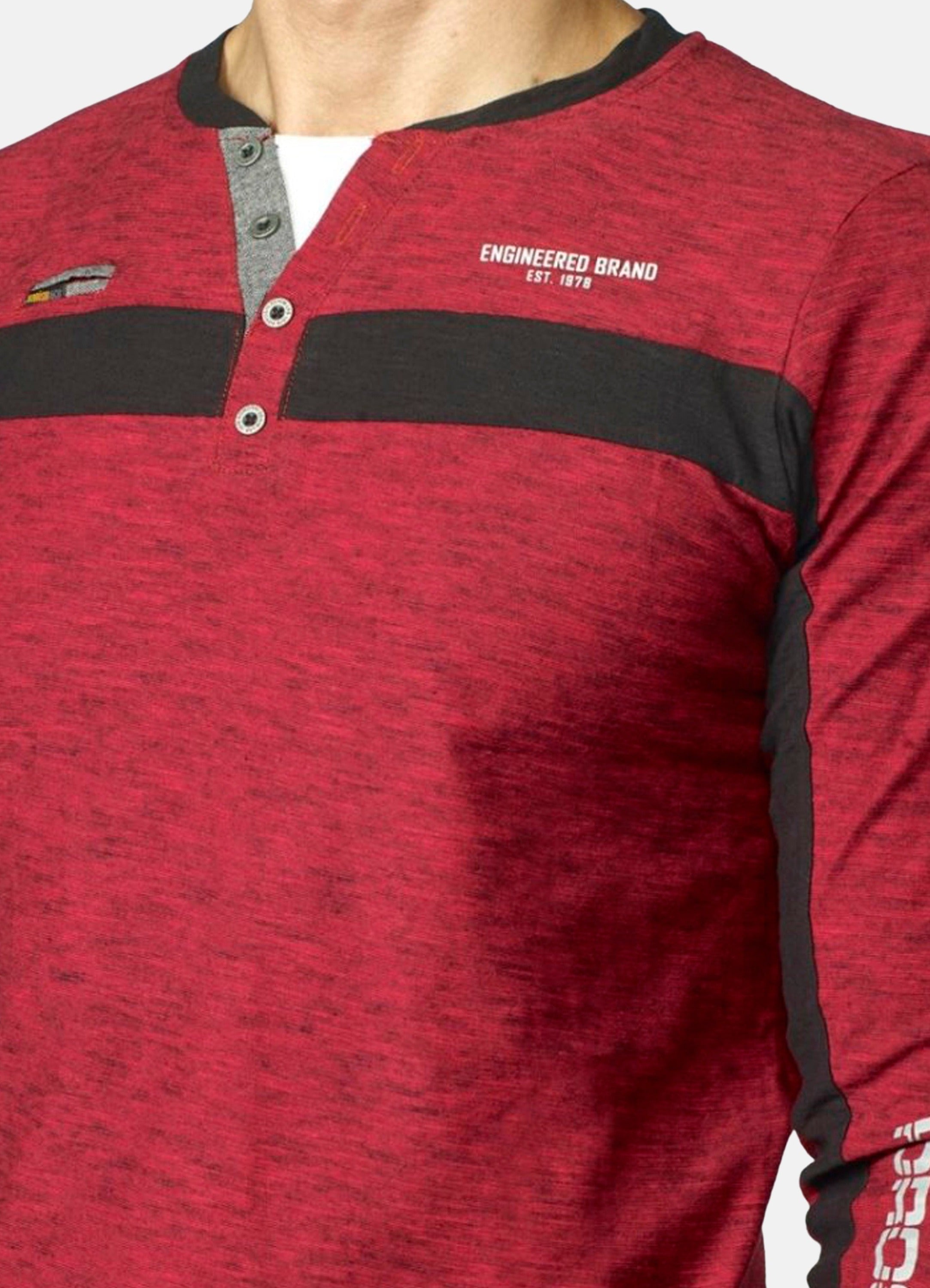 Zweifarbiges T-Shirt