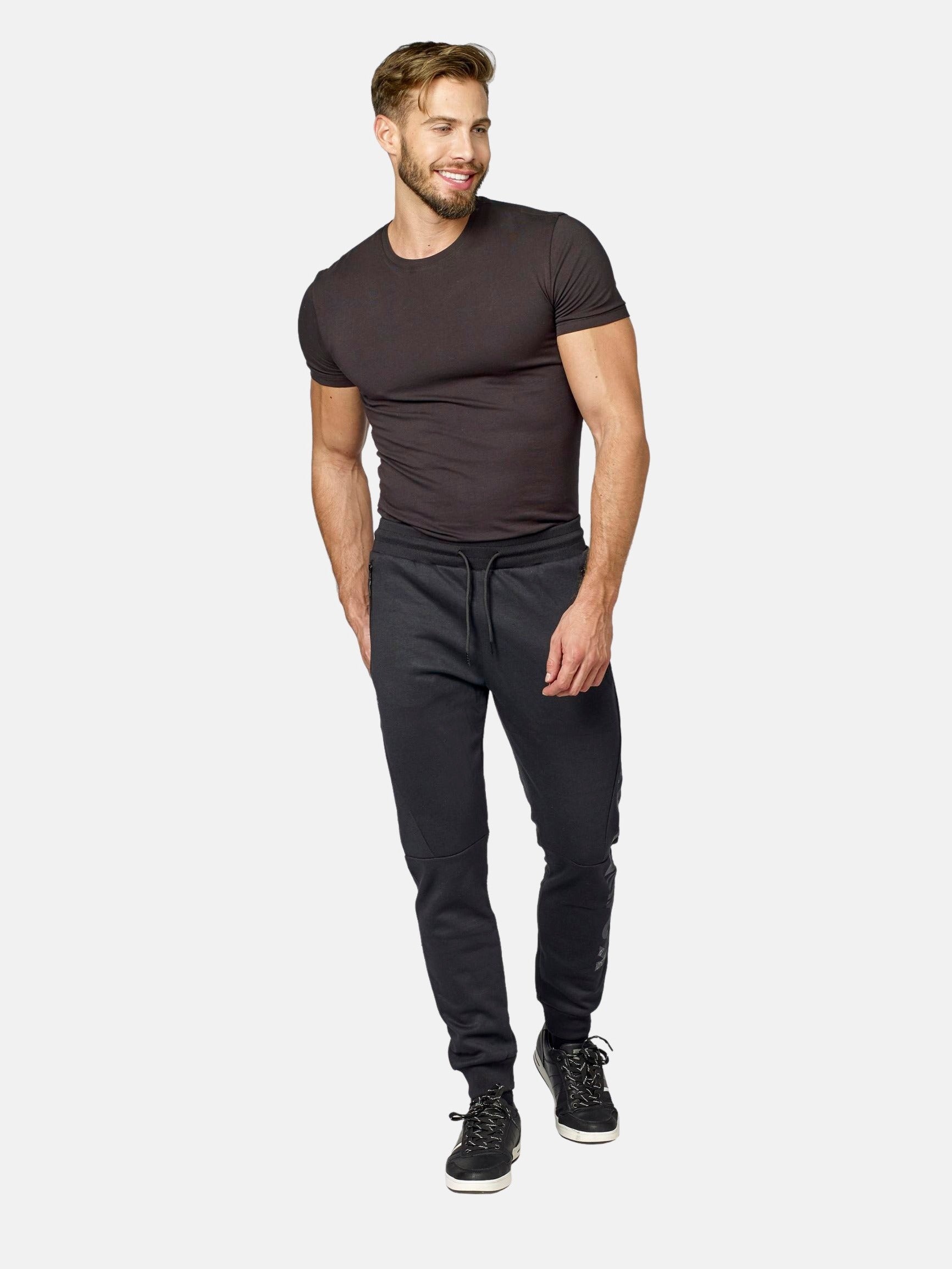 Long plush jogging sports pants