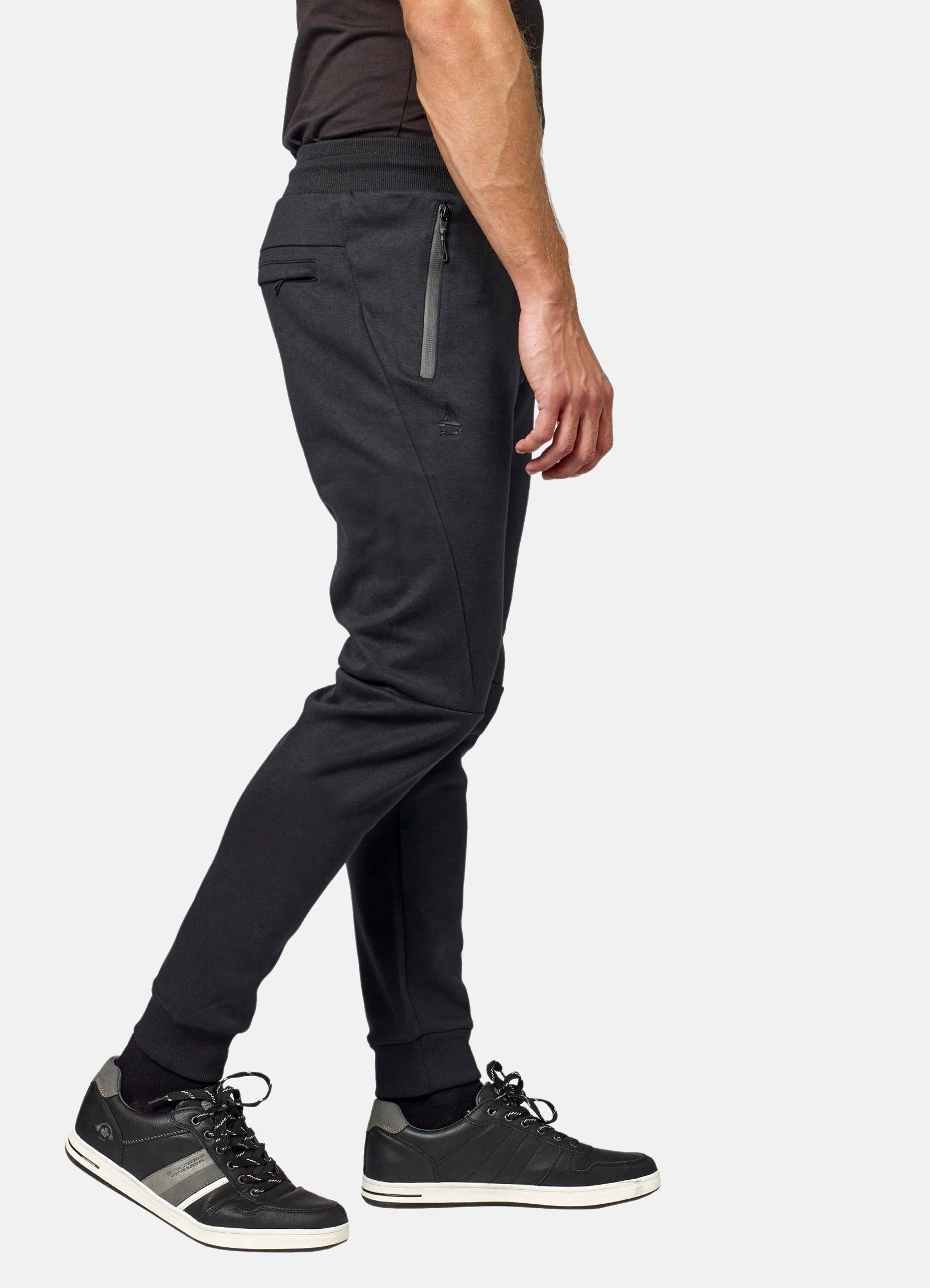 Lange Plüsch-Jogging-Sporthose