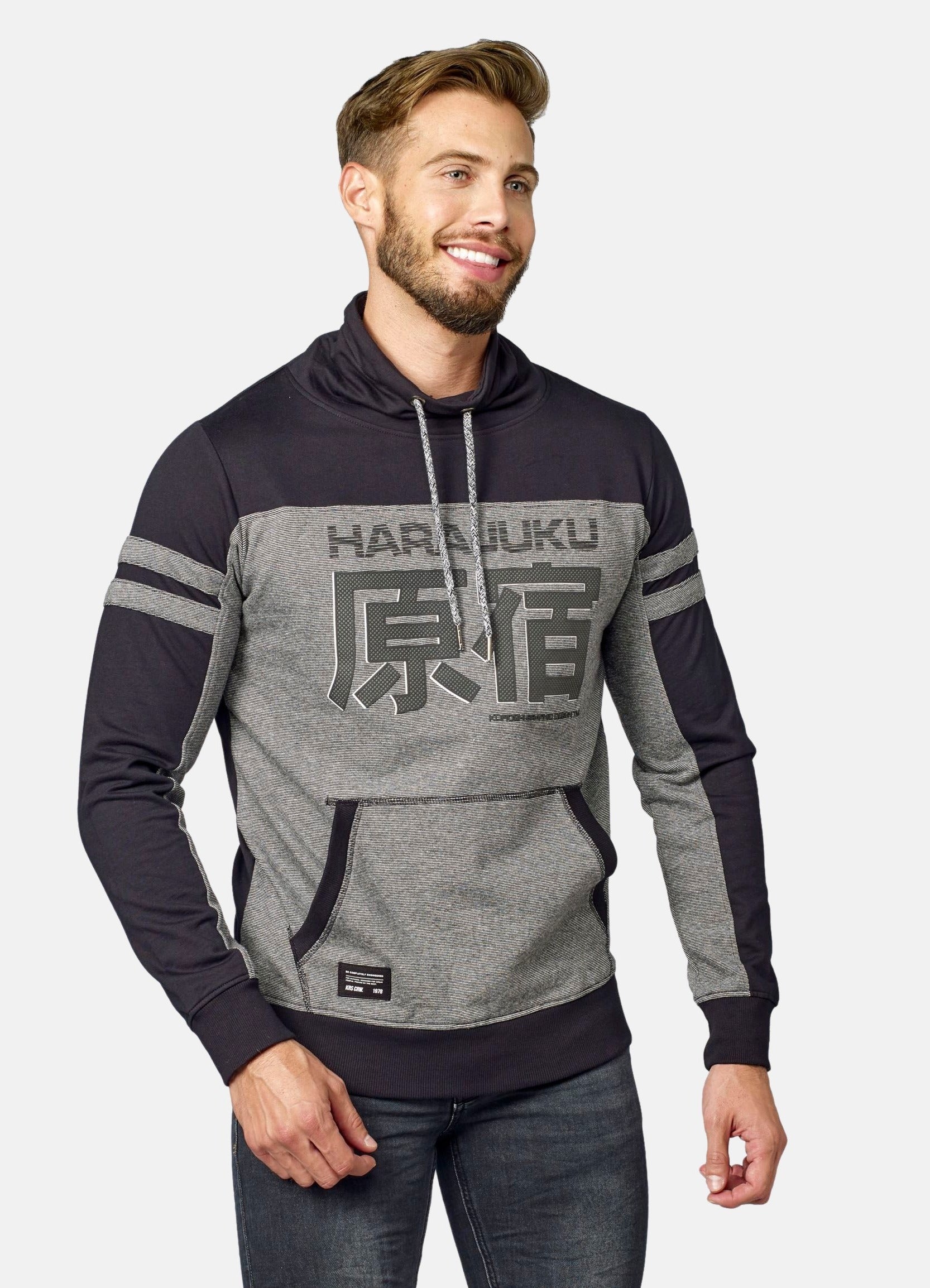 Felpa con stampa testo | abbigliamento casual