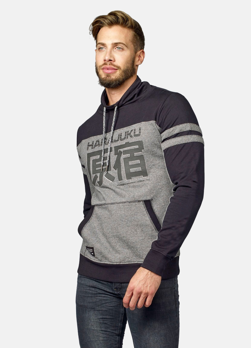 Felpa con stampa testo | abbigliamento casual