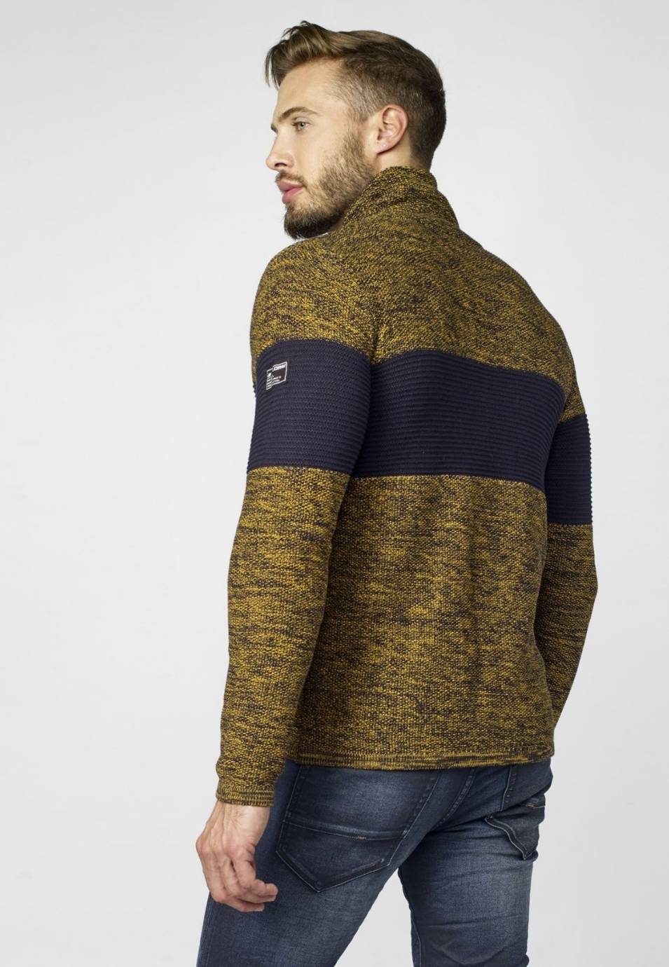 Maglia effetto marmo