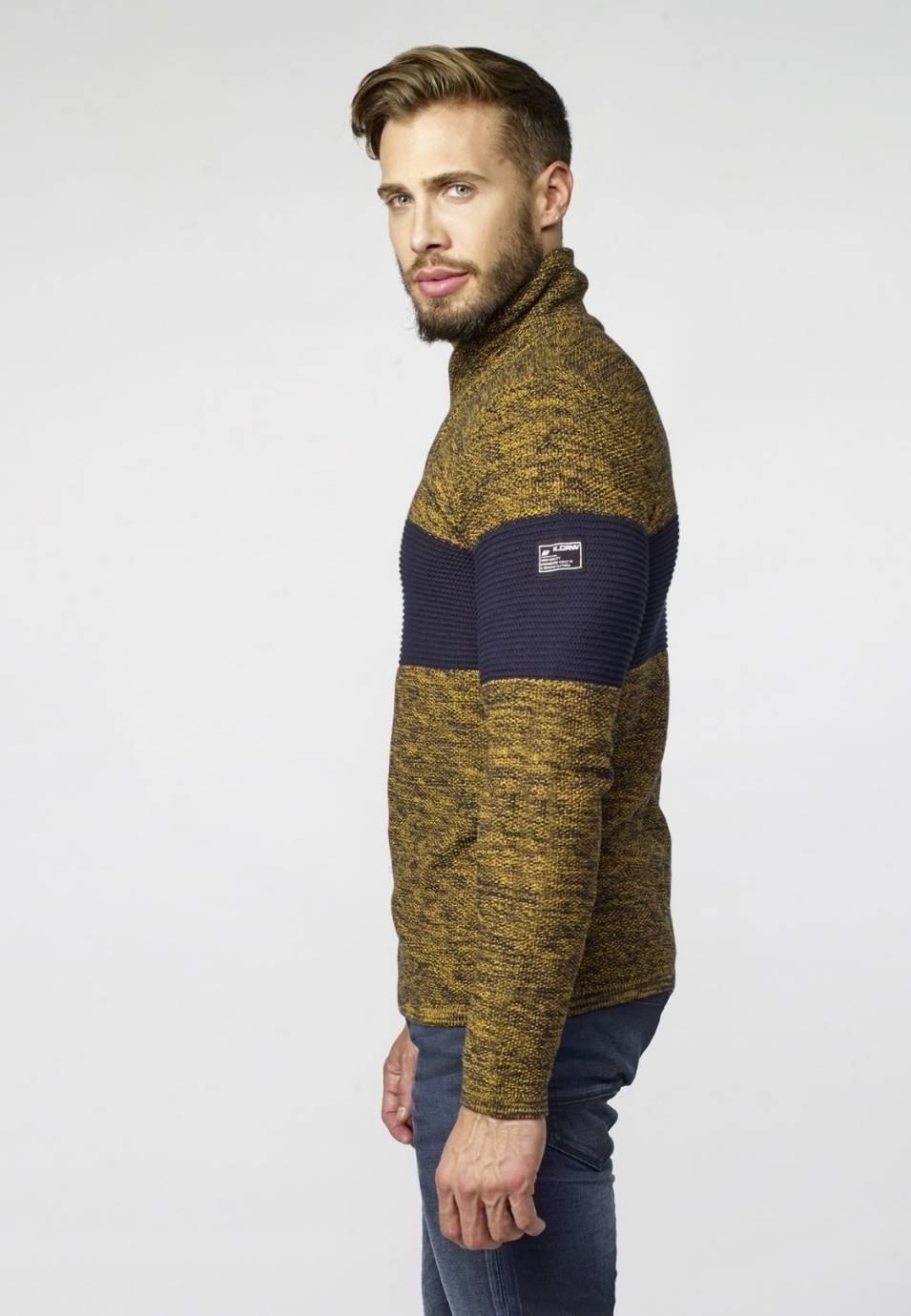 Maglia effetto marmo