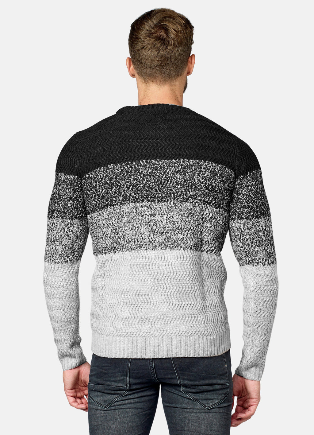 Gradient effect sweater