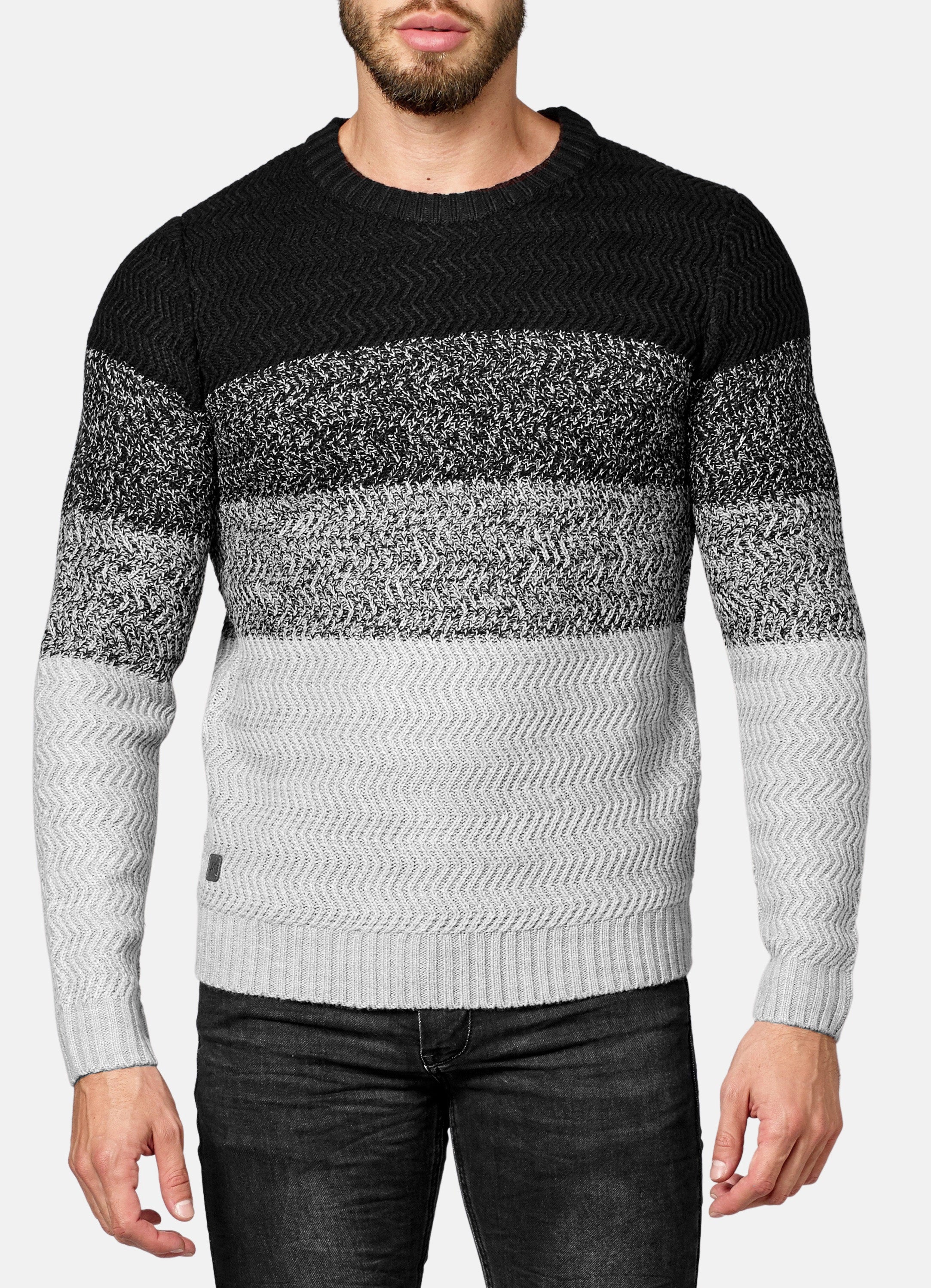 Gradient effect sweater