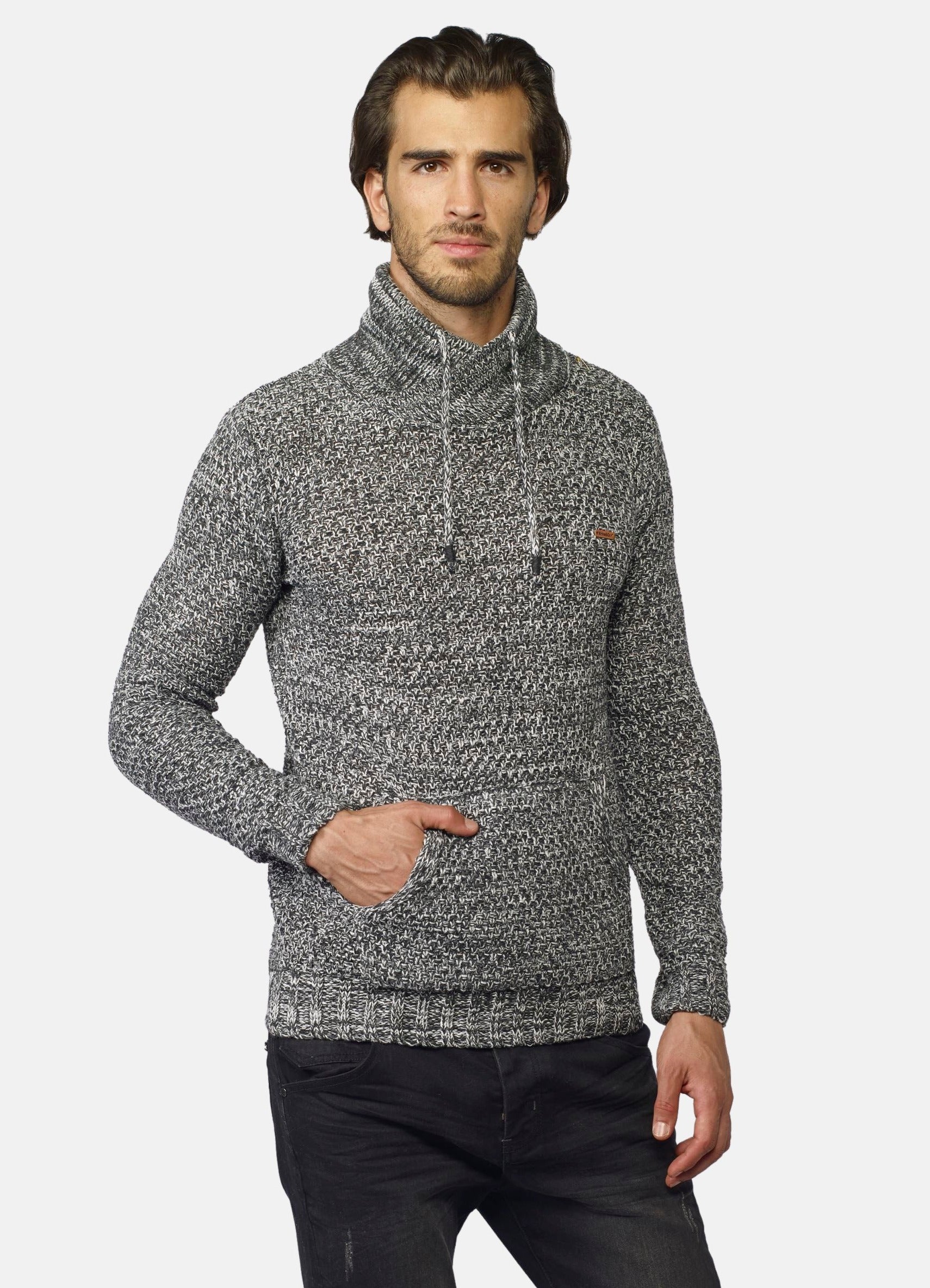 Maglia effetto marmo