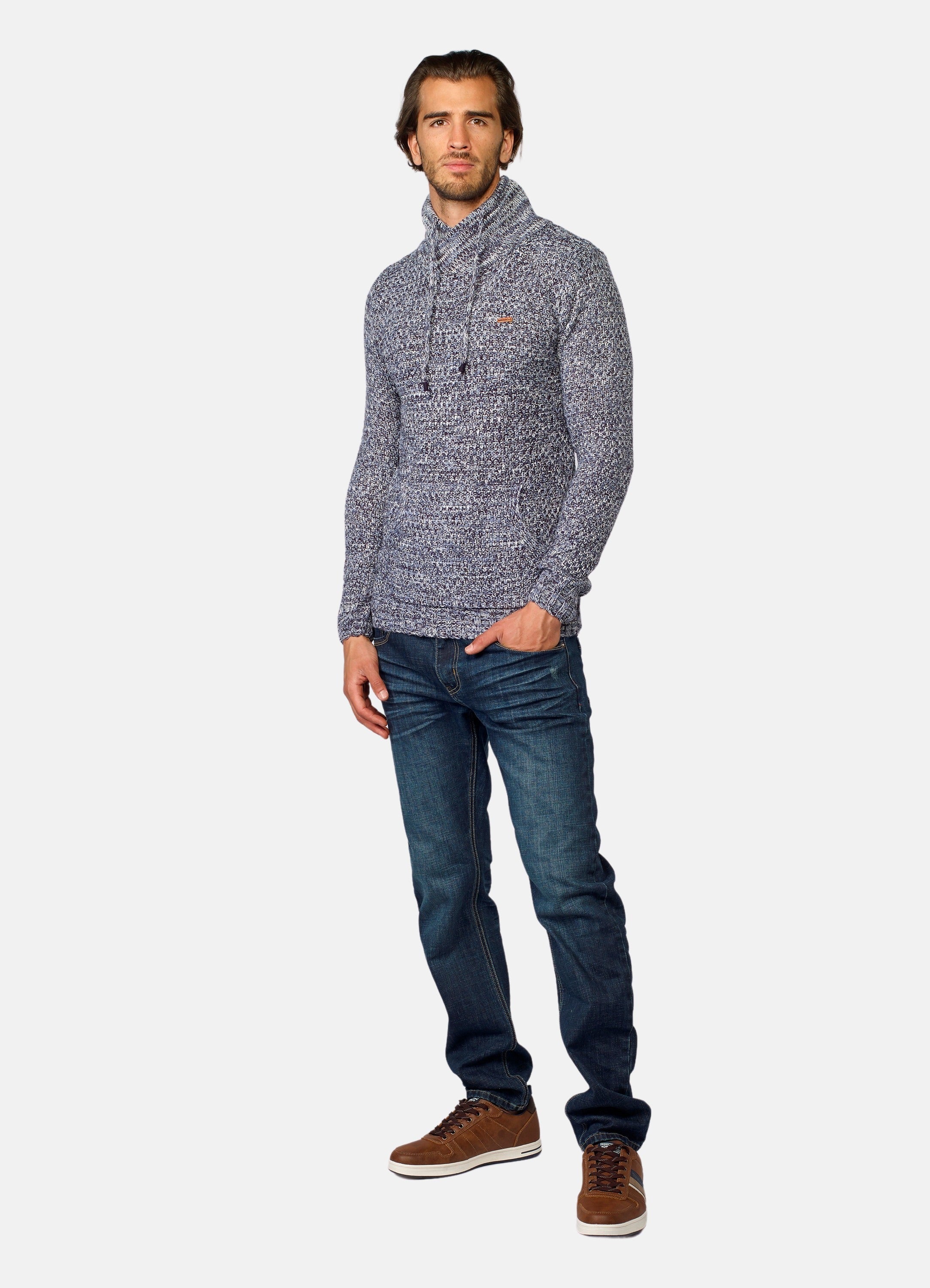 Maglia effetto marmo