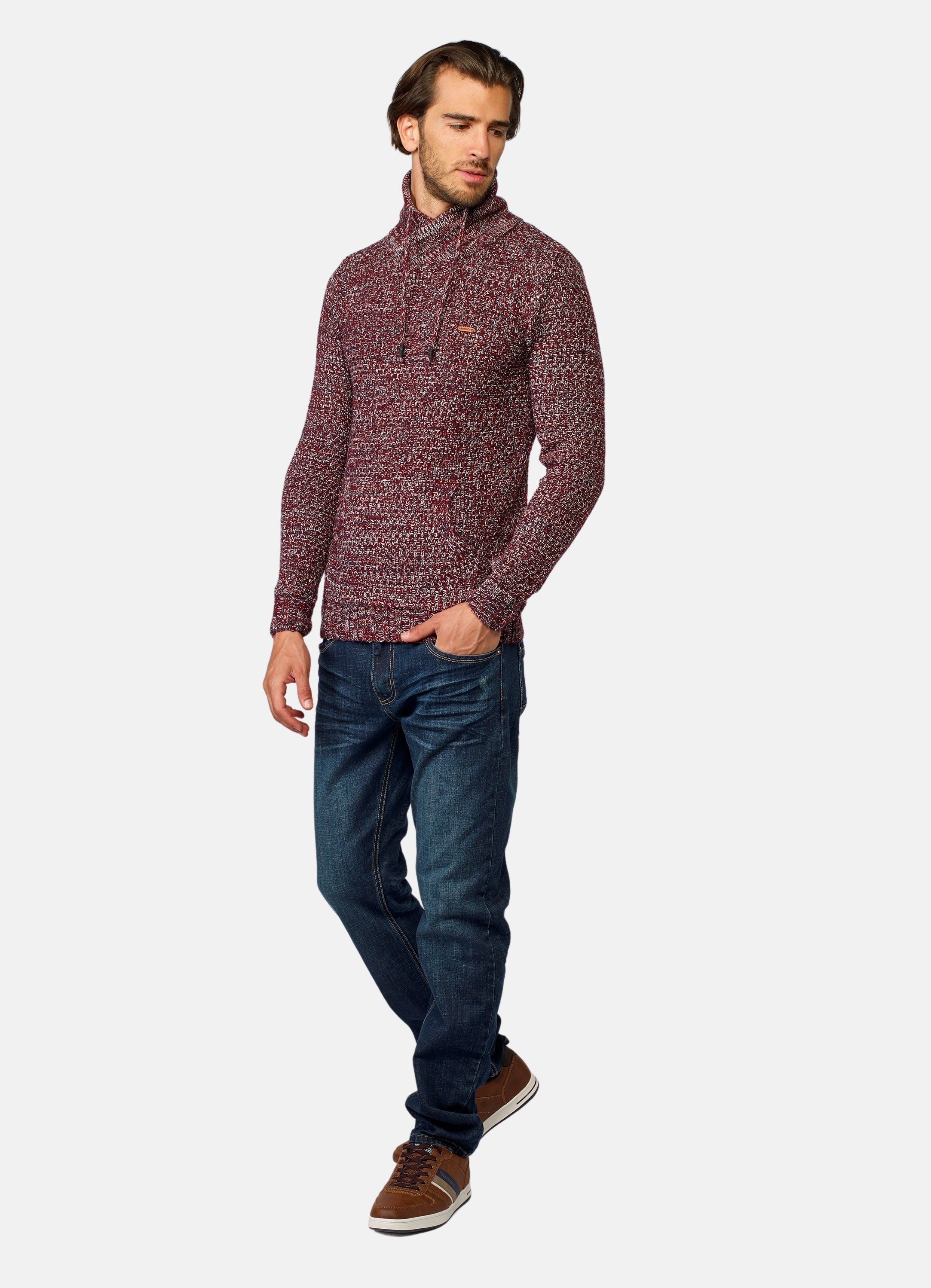 Maglia effetto marmo